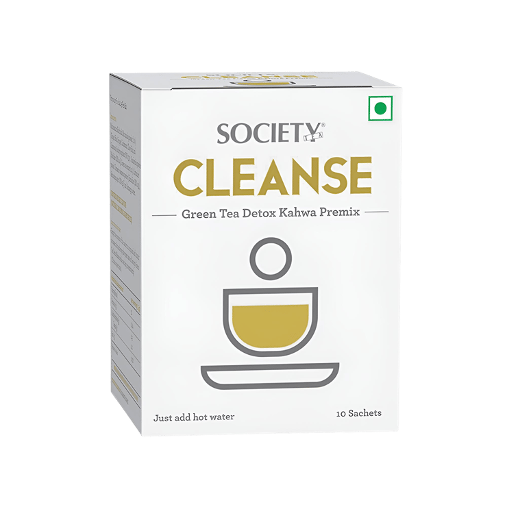 Society Green Tea Detox Kahwa (Premix) - 50 g