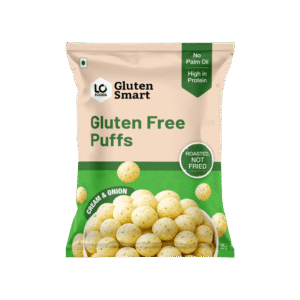 Lo! Foods Gluten Free Puffs Millet Snacks (Cream & Onion) - 25 g