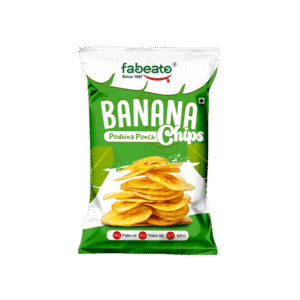 Fabeato Pudina Punch Banana Chips - 2 x 60 g