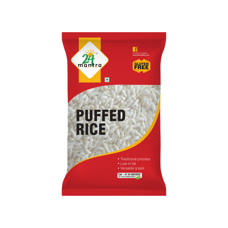 24 Mantra Organic Puffed Rice - 200 g