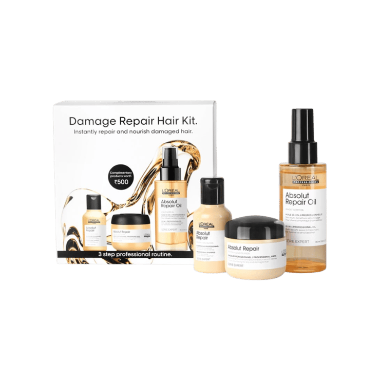 L'Or?al Professionnel Damage Repair Hair Care Kit - 215 ml
