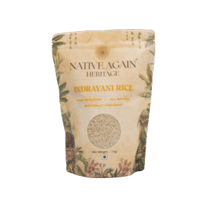 Native Again Heritage Indrayani Rice (Medium Grain) - 1 kg