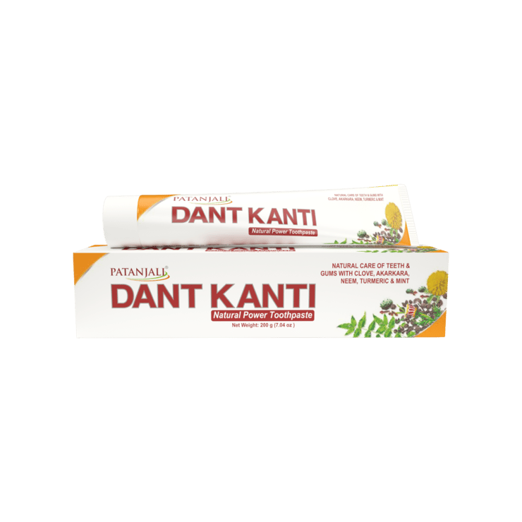 Patanjali Dant Kanti Herbal Toothpaste - 200 g