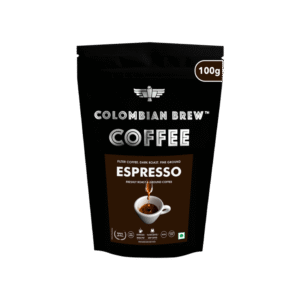 Colombian Brew Coffee Espresso Filter Roasted Ground Coffee - 100 g