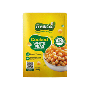 Freshcon Ready to Cook White Peas (White Vatana) - 250 g