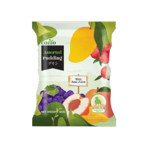 Cozzo Assorted Pudding with Real Juice - 300 g