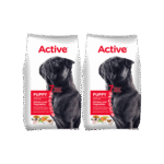 Active Chicken & Vegetables Dry Puppy Food - Buy 1 Get 1 Free - 2 x 3 kg