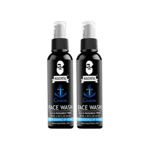 Muuchstac Ocean Men's Face Wash with Multi-Action Formula - 2 x 100 ml