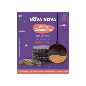 Nova Nova Waffle Chocolate - Dark Chocolate - 120 g