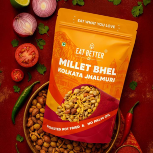 Eat Better Co Millet Kolkata Jhalmuri Bhel - 135 g