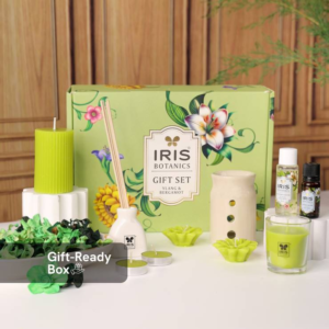 IRIS Botanics Home Fragrances Gift Set (Ylang & Bergamot) - 1 pack (10 pieces)