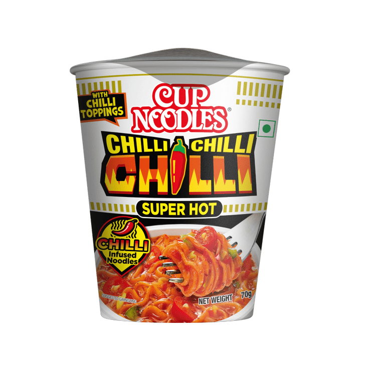 Nissin Super Hot Chilli Cup Noodles - 70 g