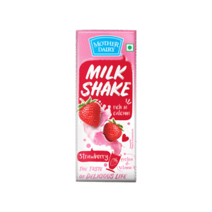 Mother Dairy Strawberry Milkshake