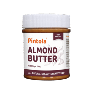 Pintola Unsweetened Creamy Almond Butter - 200 g