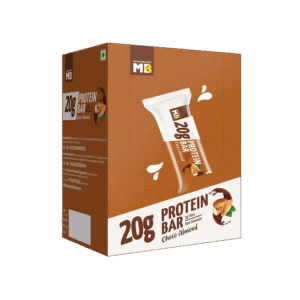 MuscleBlaze 20 g Protein Bar (Choco Almond) - 6 x 75 g