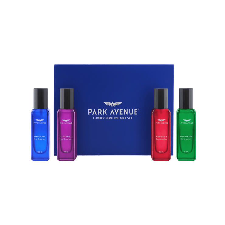 Park Avenue Men's Luxury Perfume Gift Set - 4 x 20 ml