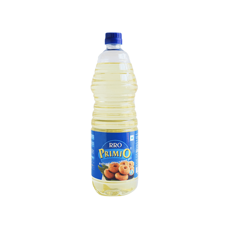 R R O Primio Refined Groundnut Oil - 1 ltr