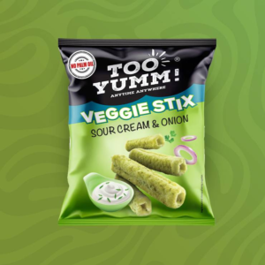 Too Yumm Veggie Stix Sour Cream & Onion Crisps - 75 g
