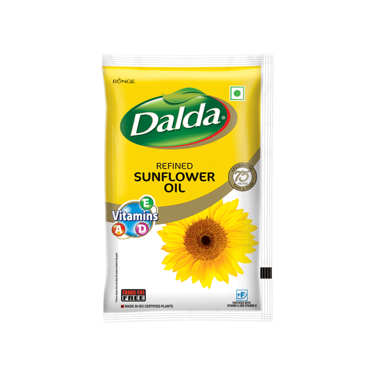 Dalda Refined Sunflower Oil - 840 g