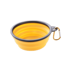 Kuber Industries Pet Feeding Bowl (Bright Yellow) - 1 piece