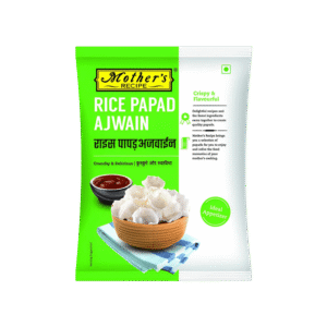 Mother's Recipe Rice Papad - Ajwain - 75 g