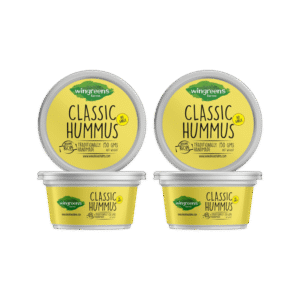Wingreens Farms Classic Hummus Dip - Pack of 2 - 2 x 150 g