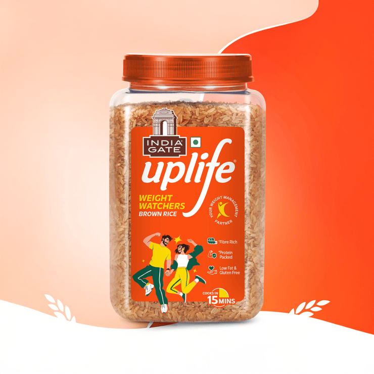 India Gate Weight Watchers Brown Rice (Long Grain) - 1 kg