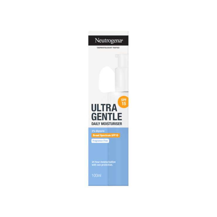 Neutrogena Ultra Gentle SPF 15 Face Moisturizer - 100 g