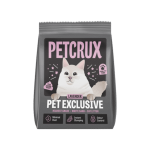 Petcrux Pet Exclusive White Sand Cat Litter (Lavender) - 5 kg