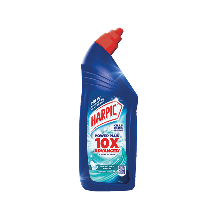 Harpic Disinfectant Liquid Toilet Cleaner (Refreshing Marine) - 1 ltr