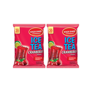 Wagh Bakri Vitamin C Boost Cranberry Ice Tea Premix - Pack of 2