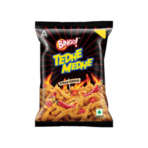 Bingo Tedhe Medhe Xtraa Teekha Crisps - 80 g