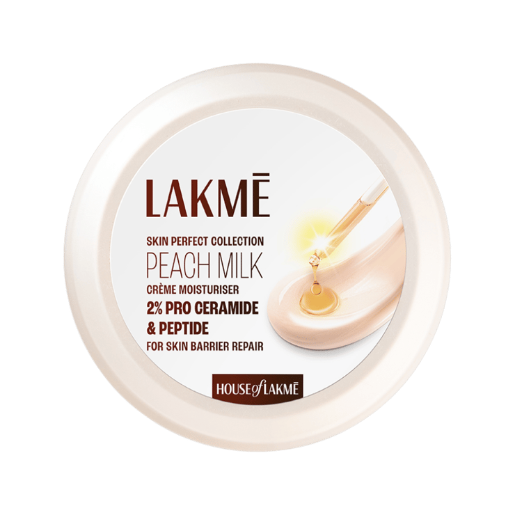 Lakme Peach Milk Soft Moisturizing Cream - 100 g