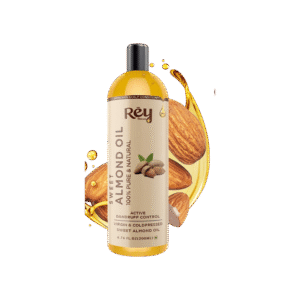 Rey Naturals Coldpressed Almond Oil For Skin & Hair Growth - 200 ml