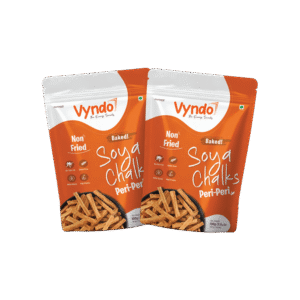 Vyndo Baked Peri Peri Soya Sticks / Soya Chalks - 2 x 100 g