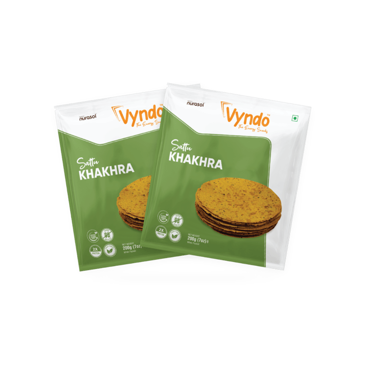 Vyndo Sattu Khakhra - 2 x 200 g