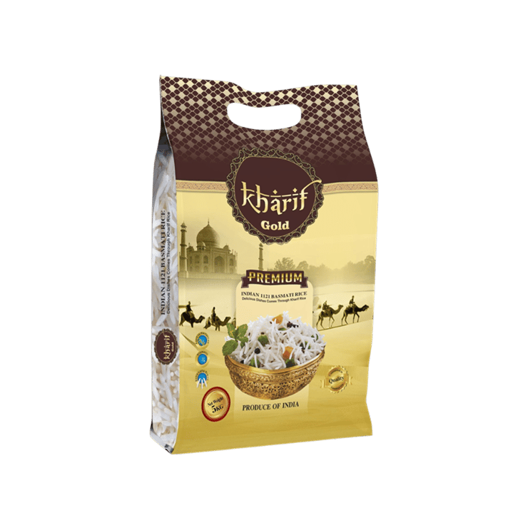 Kharif Indian 1121 Premium Basmati Rice - 5 kg