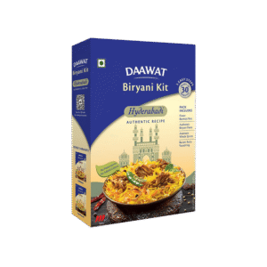 Daawat Hyderabadi Biryani Kit (Long Grain) - 334 g