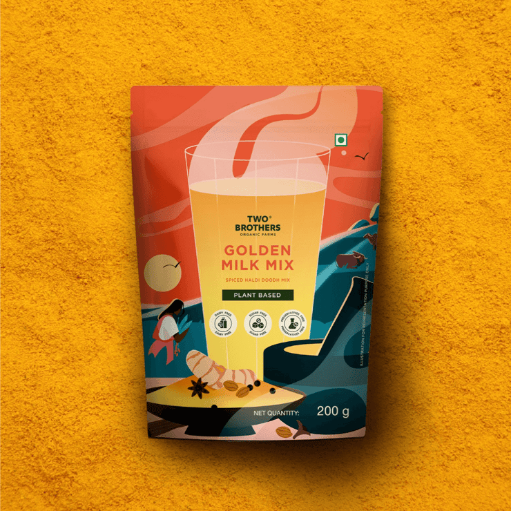 Two Brothers Golden Mix Milk Powder - 200 g