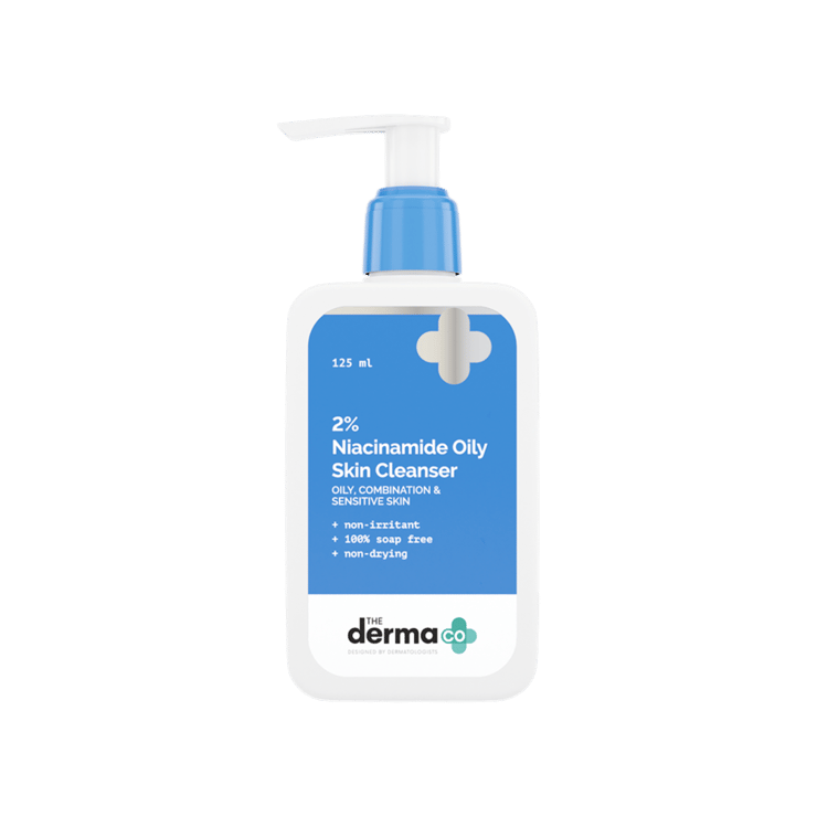 The Derma Co 2 % Niacinamide Oily Skin Cleanser - 125 ml