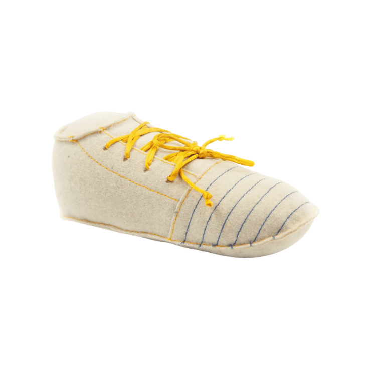 Pets And People Co. Sole Buddy Dog Toy (Beige, Yellow) - 1 unit