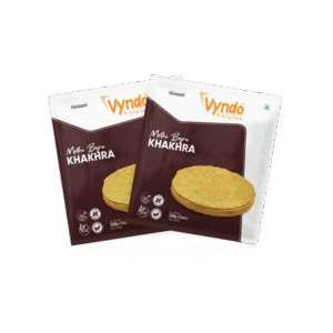 Vyndo Methi Bajra Khakhra, Healthy Millet Snacks - 2 x 200 g