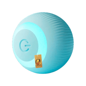 Foodie Puppies Smart LED 360? Teasing Ball Cat Toy (Blue) - 1 unit