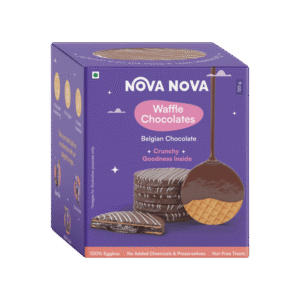 Nova Nova Wafer Chocolate Pack -Belgian Chocolate - 120 g