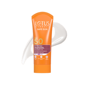 Lotus Herbals Safe Sun Uv Screen Matte Sunscreen Gel (SPF 50 PA+++) - 100 g