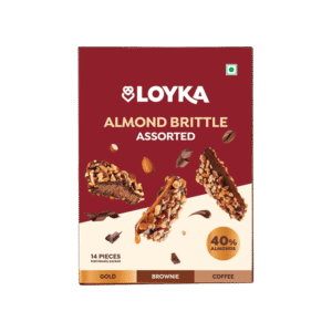 Loyka Almond Brittle Assorted Box - 14 x 15 g