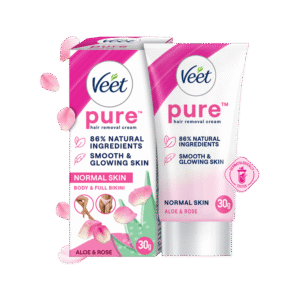 Veet Aloe & Rose Normal Skin Hair Removal Cream - 30 g