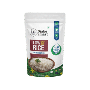 DiabeSmart Low GI Rice for Diabetic -Sugar Free Sona Masoori (Medium Grain) - 1 kg