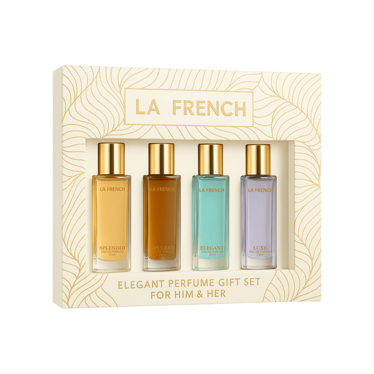 La French Elegant Perfume Gift Set - 4 x 20 ml