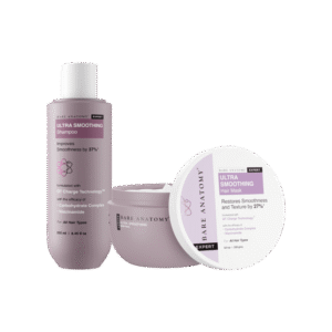 Bare Anatomy Ultra Smoothing Hair Mask +  Ultra Smoothing Shampoo Combo - 250 g + 250 ml